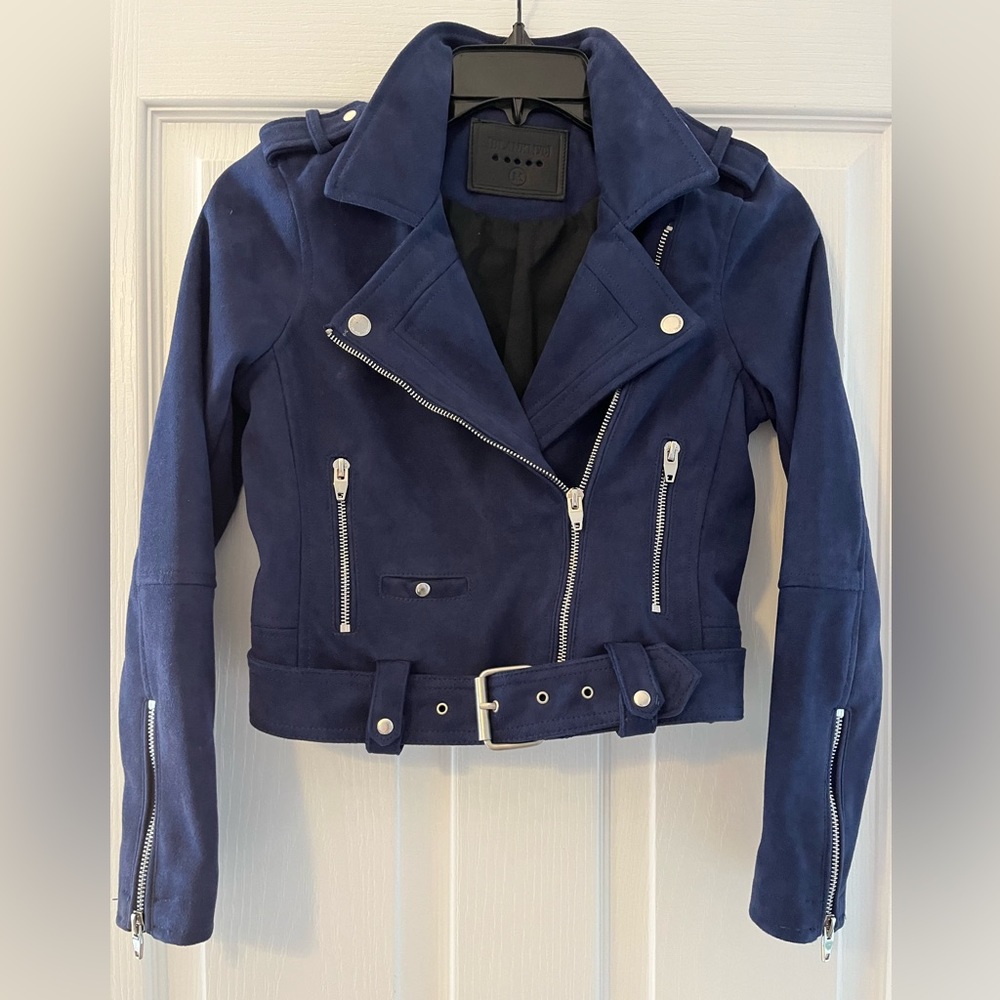 BlankNYC girls suede jacket, size M